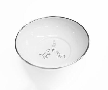 Smaltovaná miska 26 cm - pro stojany L